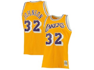 Los Angeles Lakers Magic Johnson Yellow 32