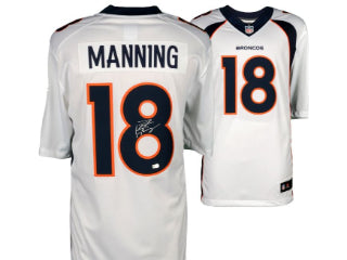 Denver Broncos Peyton Manning White 18