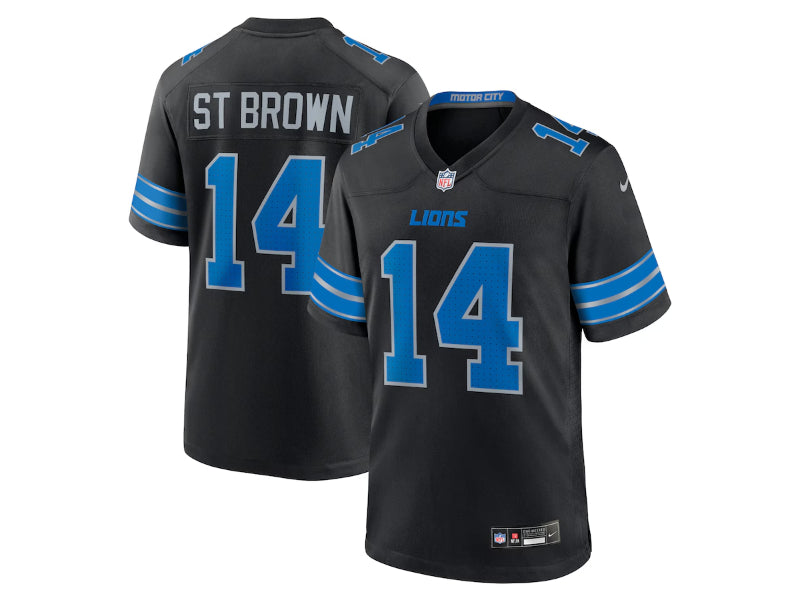 Detroit Lions Amon-Ra St Brown Black 14