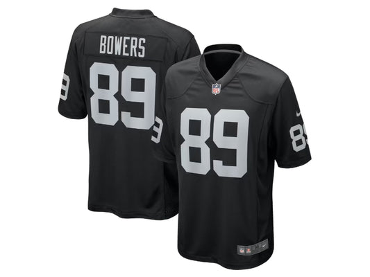 Las Vegas Raiders Brock Bowers Black 89