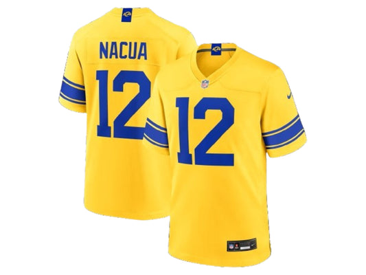 Los Angeles Rams Puka Nacua Classic Sol Yellow 12