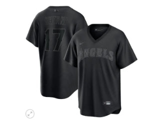 Los Angeles Angels Shohei Ohtani Black 17
