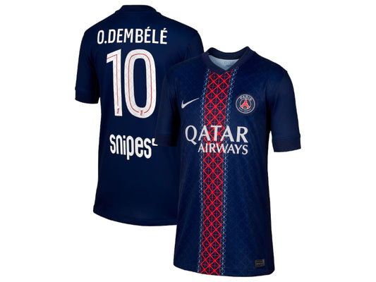 Paris Saint Germain Ousmane Dembele Blue 10