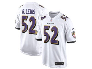 Baltimore Ravens Ray Lewis White 52