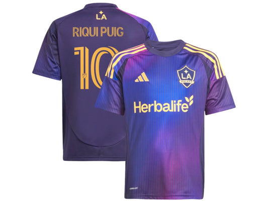 LA Galaxy Riqui Puig 2025 Purple 10