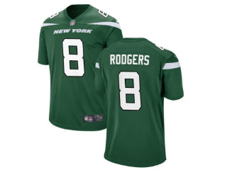 New York Jets Aaron Rodgers Green 8