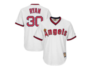 Los Angeles Angels (California) Nolan Ryan White 30