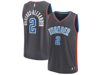 Oklahoma City Thunder Shai Gilgeous-Alexander Black 2