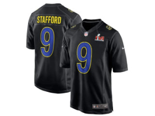 Los Angeles Rams Matthew Stafford Black Super Bowl 9