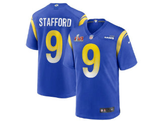 Los Angeles Rams Matthew Stafford Blue Super Bowl 9