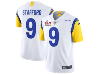 Los Angeles Rams Matthew Stafford White Super Bowl 9