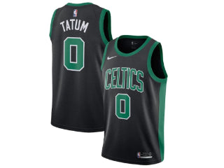 Boston Celtics Jayson Tatum Black 0