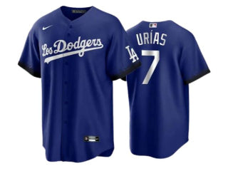 Los Angeles Dodgers Julio Urias Blue 7